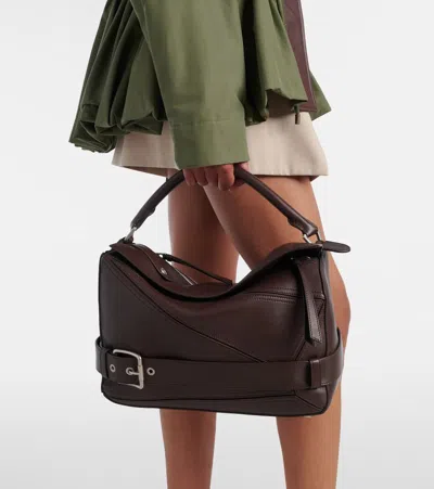 Loewe Puzzle Biker Large Leather Tote Bag