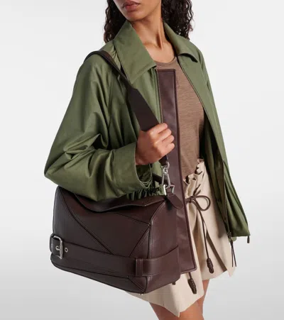 Loewe Puzzle Biker Large Leather Tote Bag