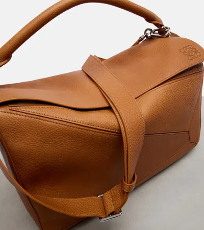 Loewe Puzzle Large Leather Tote Bag