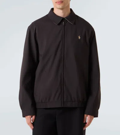 Polo Ralph Lauren Bi-swing Lightweight Zipped Jacket Clothing In Black
