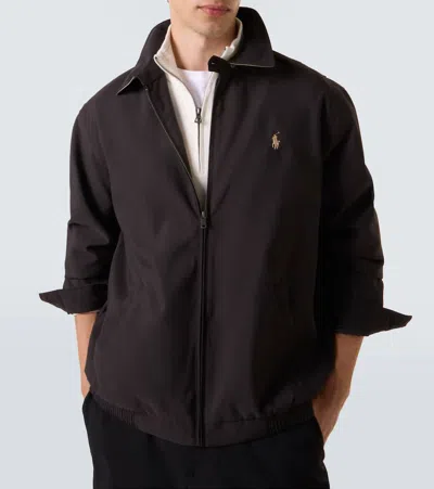 Polo Ralph Lauren Bi-swing Lightweight Zipped Jacket Clothing In Black