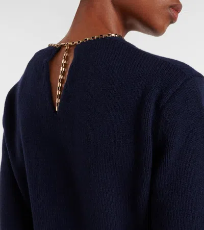 Moncler Ribbed-knit Wool And Cashmere Sweater