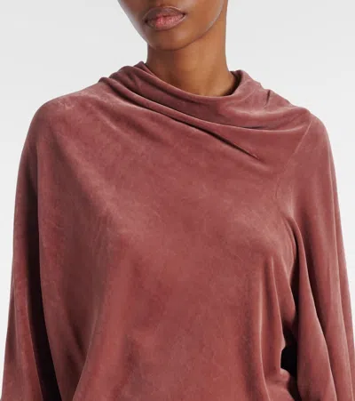 Rick Owens Draped Bell-sleeve Blouse