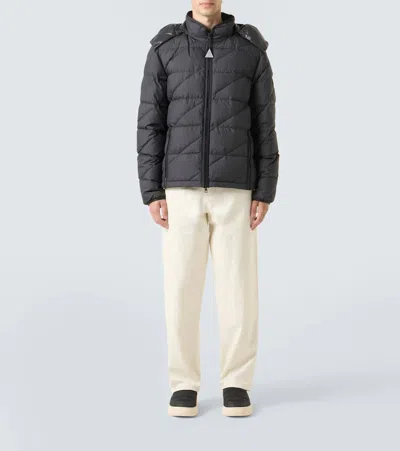 Moncler Altive Quilted Slip-on Sneakers In Black