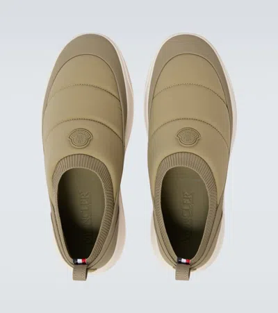 Moncler Monpulse Slip-on Sneakers In Green