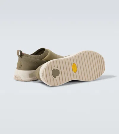 Moncler Monpulse Slip-on Sneakers In Green