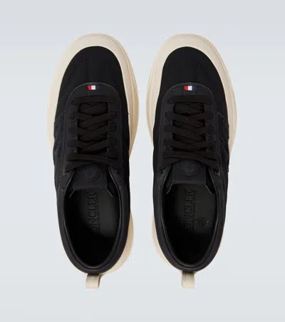 Moncler Monpulse Leather-trimmed Sneakers