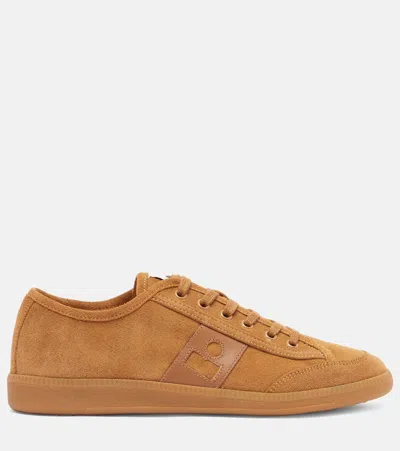 Isabel Marant Klyce Leather-trimmed Suede Sneakers