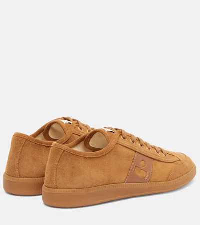 Isabel Marant Klyce Leather-trimmed Suede Sneakers