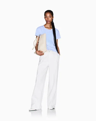 Armani Exchange Relaxed Fit T-shirts In Blue