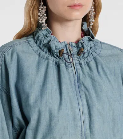 Isabel Marant Étoile Plume Jacket In Blue
