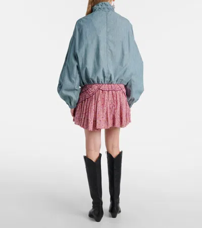 Isabel Marant Étoile Plume Jacket In Blue