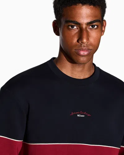 Armani Exchange Sweatshirts Without Hood In Multi
