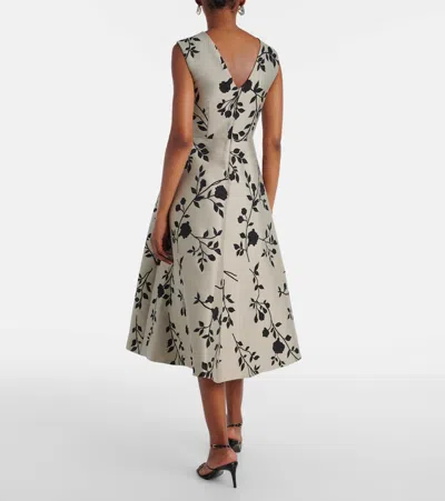 S Max Mara Clea Floral Midi Dress