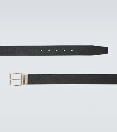 Prada Reversible Saffiano Leather Belt
