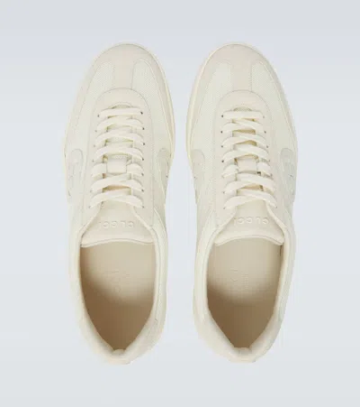 Gucci Interlocking G Low-top Sneakers In White