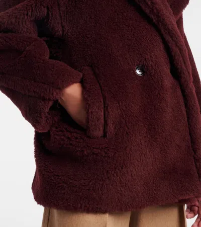 Max Mara Olga Apaca, Wool And Silk Peacoat