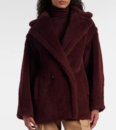 Max Mara Olga Apaca, Wool And Silk Peacoat