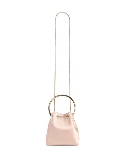 Jimmy Choo Bon Bon Circular-handle Bucket Bag