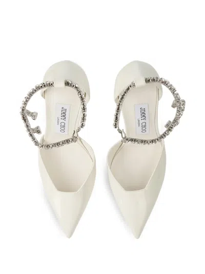 Jimmy Choo 100mm Stevie Crystal-embellished Pumps