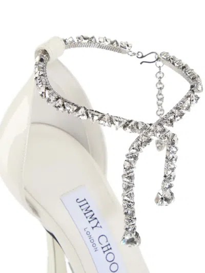 Jimmy Choo 100mm Stevie Crystal-embellished Pumps