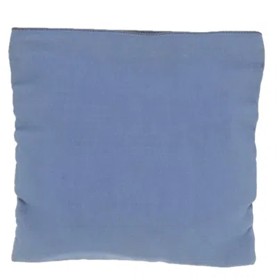Pre-owned Fendi Ff Blue Canvas Clutch Bag ()