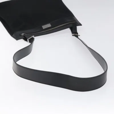 Pre-owned Gucci Black Nylon Shoulder Bag ()