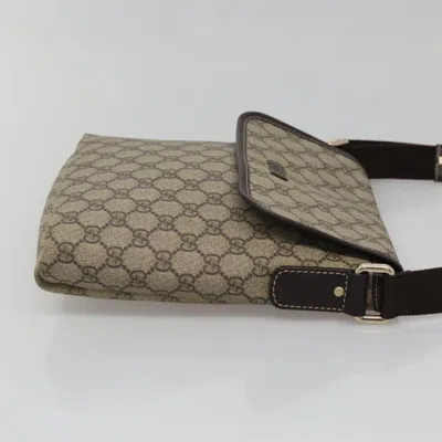 Pre-owned Gucci Gg Canvas Beige Canvas Shoulder Bag ()