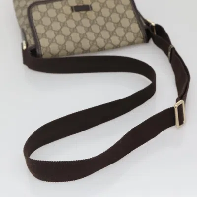Pre-owned Gucci Gg Canvas Beige Canvas Shoulder Bag ()