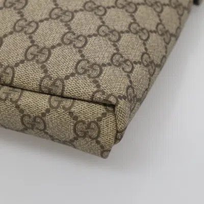 Pre-owned Gucci Gg Canvas Beige Canvas Shoulder Bag ()