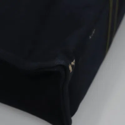 Pre-owned Hermes Hermès Fourre Tout Navy Canvas Tote Bag ()