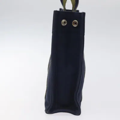 Pre-owned Hermes Hermès Fourre Tout Navy Canvas Tote Bag ()