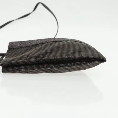 Pre-owned Hermes Hermès Herline Grey Canvas Clutch Bag ()