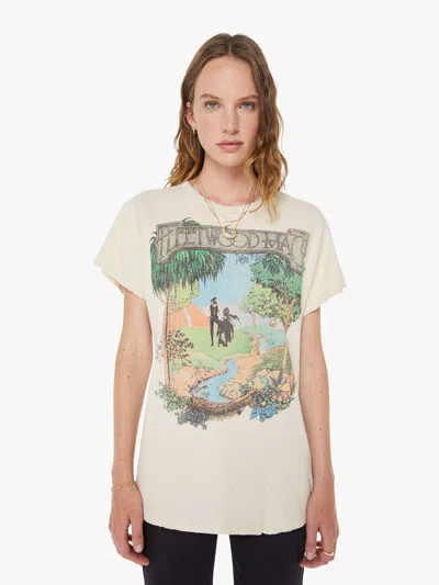 Madeworn Fleetwood Mac T-shirt Tan T-shirt In Beige - Size X-large