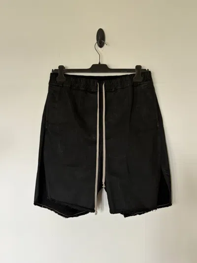 Pre-owned Rick Owens Runway Long Boxer Shorts