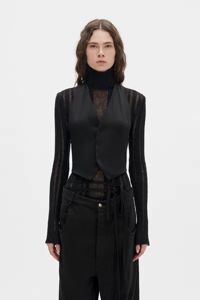 Ann Demeulemeester Mary Micro Waistcoat