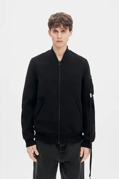Ann Demeulemeester Dries Standard Bomber In Black