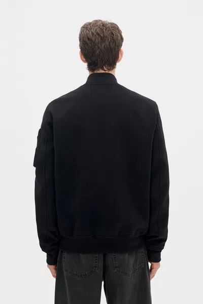 Ann Demeulemeester Dries Standard Bomber In Black