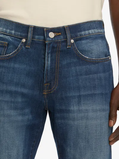 Frame Modern Straight Jeans In Blue
