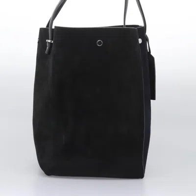 Pre-owned Jimmy Choo Twist Navy Suede Tote Bag ()