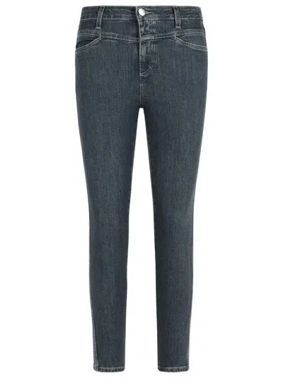 Closed Zippered Tapered Denim Jeans