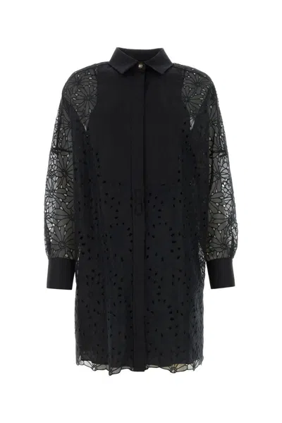 Max Mara Women Abito Venere In Black