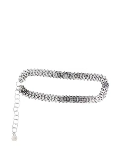 Rabanne Silver Classic Belt