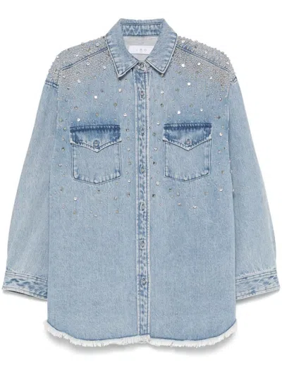 Iro Kenz Denim Shirt In Blue