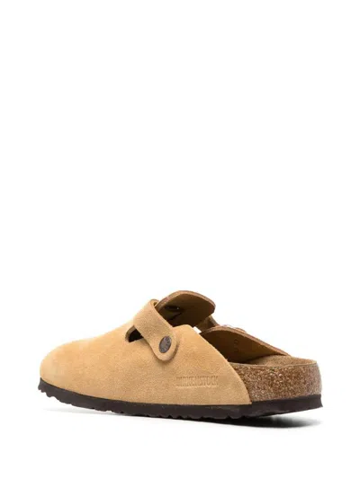 Birkenstock Boston Suede Leather Slippers