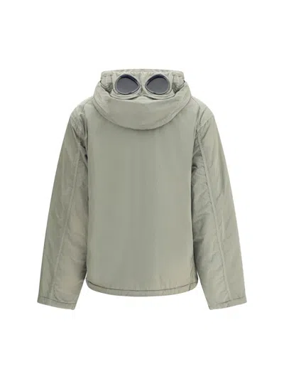 C.p. Company C. P. Company Hooded Nylon Jacket In Gray
