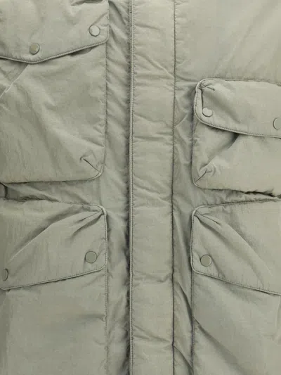 C.p. Company C. P. Company Hooded Nylon Jacket In Gray