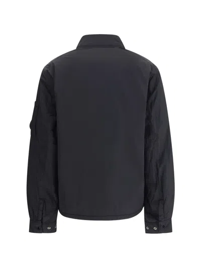 C.p. Company C. P. Company Nylon Shirt Jacket In Black