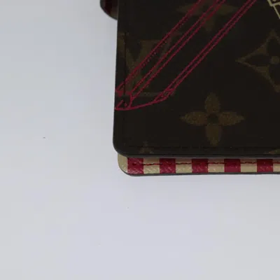 Pre-owned Louis Vuitton Agenda Pm Brown Canvas Wallet  ()