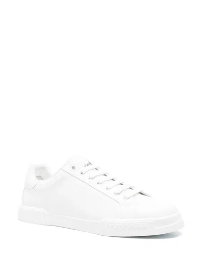 Dolce & Gabbana Portofino Light Low-top Sneakers In White